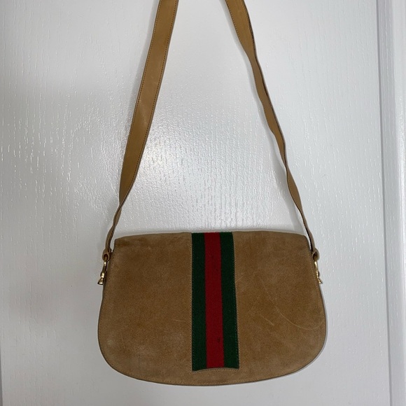 Vintage web gucci shoulder bag - Picture 4 of 10